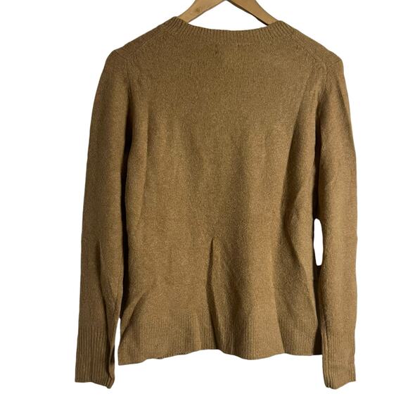 J.Crew Tan Crewneck Long Sleeve Sweater in Extra Soft Yarn Size XS - Picture 9 of 11